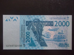 WEST AFRICAN ,  P 816Tl,  2000 Francs , 2012 , UNC Neuf , 4 Notes - West African States