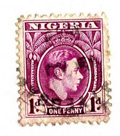 12599 Nigeria 1944 Scott # 65 Used  Offers Welcome! - Nigeria (1961-...)