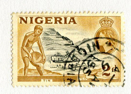 12604 Nigeria 1953 Scott # 83 Used  Offers Welcome! - Nigeria (1961-...)
