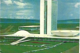 Brazil & Marcofilia, Brasília, Congresso Nacional, Copacabana A Lisboa 1963 (8) - Brasilia