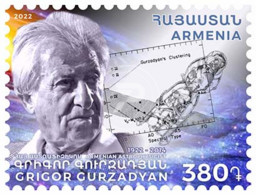 Armenia Arménie Armenien 2022 Mi 1290 100th Anniversary Of Grigor Gurzadyan Planetary Nebula Space Astronomy Physics MNH - Armenia