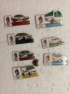 Pin's Jeux Olympiques ALBERTVILLE Avec Les Véhicules De Transport RENAULT - Lot De 7 Pins EGF COJO 1991 - Jeux Olympiques