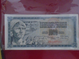 YUGOSLAVIA,  P 86 ,  1000 Dinara , 1974, UNC  Neuf - Yugoslavia