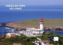 Azores Sao Jorge Island Ponta Topo Lighthouse New Postcard - Lighthouses