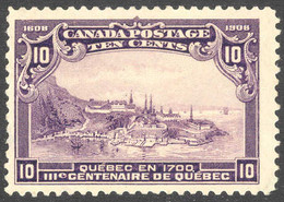 1375) Canada 101 Quebec Tercentenary Mint 1908 - Nuevos