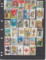 Modern Kenya 1984+ Collection Of 35 Different USED Commemoratives Chosen For Neat Cancels - Kenya (1963-...)
