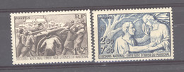 France  :  Yv  497-98  ** - Neufs