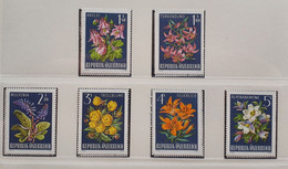 Österreich 1966, Blumen Mi 1209-14 MNH(postfrisch) - 1961-70 Nuevos & Fijasellos