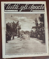 1925 N. 14-anno II - Tutti Gli Sports - Rivista, Napoli 5/12 Aprile 1925 - XVIII Milano-Sanremo - Old Books