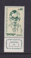 ISRAEL - 1970 Jabotinsky 80a Hinged Mint - Nuevos (con Tab)