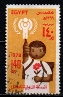 EGITTO - 1979 - UN Day And Intl. Year Of The Child - USATO - Usados