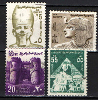 EGITTO - 1972 - IMMAGINI DELL'EGITTO - SERIE ORDINARIA - USATI - Used Stamps