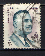 EGITTO - 1971 - OMAGGIO AL PRESIDENTE ABDEL NASSER - USATO - Usados