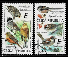 Tschechien 2020,Michel# 1081 - 1082 O  Songbirds - Usados