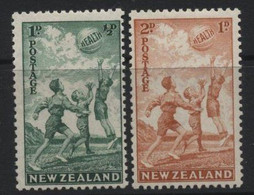 New Zealand (J06) 1940 Health Set. Mint. Hinged. - Neufs