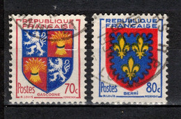 Armoiries De Provinces (VI) N°958 959 - Usati