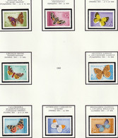ROUMANIE (Posta Romana) - Faune, Papillons - Y&T N° 2468-2475 - 1969 - MNH - Nuevos