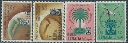 1960 SOMALIA AFIS ANNO MONDIALE DEL RIFUGIATO 4 VALORI MNH ** - RF27-3 - Somalia (AFIS)