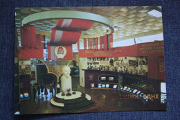 Soviet Architecture, USSR Postcard - Kazakhstan, Almaty Capital - Main Pavillion Of The Great Exibition - Lenin Monument - Kazakistan