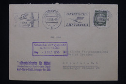 ALLEMAGNE - Enveloppe De Karl Marx Stadt Pour Dresden En 1956 - L 127833 - Brieven En Documenten