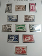 Fezzan Neuf X MH N° 43 à 53 Cote 50,00 € - Unused Stamps