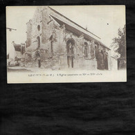 LOUVRES. L' EGLISE CONSTRUITE AU XIe ET XIIe SIECLE. - Louvres