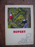 1996 Rupert The Bear, Ours, Bestall From Rupert & Bill In The Tree Tops - Fairy Tales, Popular Stories & Legends