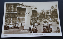 London S.W. 1 - Whitehall Showing The Cenotaph - # S.20449 - Bridge House Real Photo Series - Whitehall