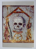 Napoli Museum National Pompeii Mosaic  Skull - Museum