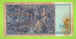 ALLEMAGNE / 100 MARK / AVRIL 1910 - 100 Mark