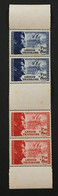 YT 565-566 Bande Avec Intervalle (**) MNH Points De Rouille 1942 Légion Tricolore (côte 55 Euros) France – Amscol3 - Neufs