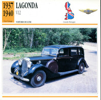 Grande Bretagne 1937-1940 - Lagonda V12 - Coches