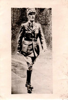 Photo Originale D'un Crayonné Du Général De Gaulle Vers 1940. - Guerra, Militari