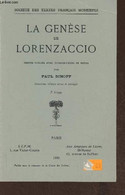 La Genèse De Lorenzaccio - Dimoff Paul, Collectif - 1990 - Other