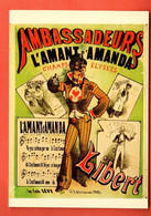 KCD-02 Repro Affiche Plakat L'AMANT D'AMANDA CHAMPS-ELYSEES As De Coeur  Ambassadeurs  Libert GF NC - Cabarets