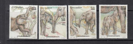 2000 Somalia African Elephants  Complete Set Of 4 MNH - Somalie (1960-...)