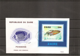 Poissons ( FDC Du Zaire De 1978 à Voir) - Peces