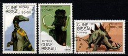 GUINEA BISSAU - 1989 - ANIMALI PREISTORICI - USATI - Guinea-Bissau