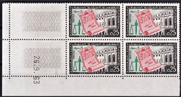 ALGERIE 1963 Y&T N° 381 Bloc De 4 Coin Daté N** (3) - Algeria (1962-...)