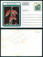 [IP # 02060 ] INTEIRO POSTAL STATIONERY - ERICA BLENNA RSA 3C - Sonstige & Ohne Zuordnung