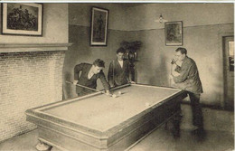 UCCLE-CHAUSSEE DE WATERLOO-ECOLE OUVRIERE-SALLE DE BILLARD-FUMEUR DE PIPE - Ukkel - Uccle