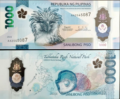 Philippines, 1000 Piso Peso, Polymer, 2022, P-New, UNC - Philippines