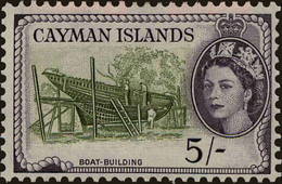 Cayman Islands Scott #147, 1956, Hinged - Cayman Islands