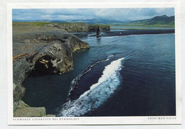 AK 072366 ICELAND - Schwarze Lavaküste Bei Dyrholaey - Iceland