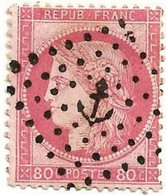 France N°57 Oblitéré Ancre. Cote 25€ - 1871-1875 Ceres