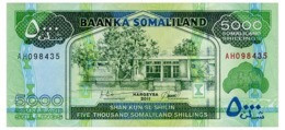 SOMALILAND 5000 SHILLINGS 2011 Pick 21 Unc - Somalia