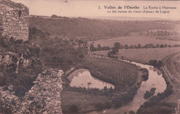 Vallée De L'ourthe La Roche à Hierneux Vu Des Ruines Du Vieux Chateau De Logne - Ferrieres