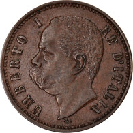 Monnaie, Italie, Umberto I, 2 Centesimi, 1898, Rome, TTB, Cuivre, KM:30 - 1878-1900 : Umberto I