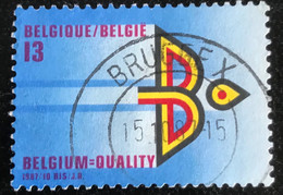 België - Belgique - C10/51 - (°)used - 1987 - Michel 2314 - Jaar Van De Handel - BRUGGE - Usados