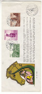 Turquie - Lettre FDC De 1956 - Oblit Trouva - Guerre De Troie - Cheval - Valeur 8 Euros - Storia Postale